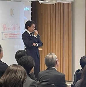 富士通大森様プレゼンの様子