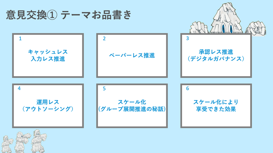 【意見交換 第1部】経費精算業務の各社改善の取り組みについて