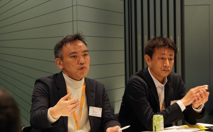 質問する参加者