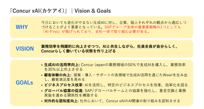 xAI[カケアイ]のVison&Goals